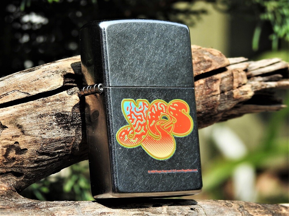 Zippo Lighter – Yes – Jon Anderson – Rick Wakeman – Steve Howe – Roger Dean Rock