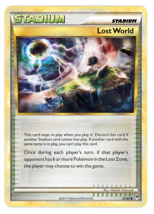 Lost World 81/95 Call of Legends Pokemon Card