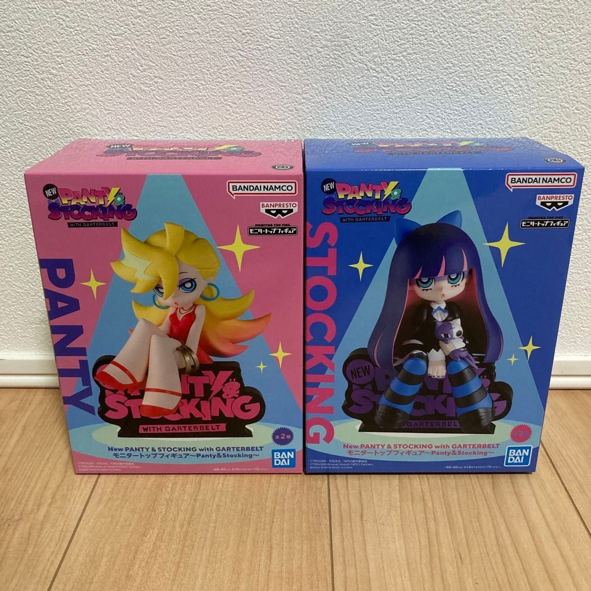 New Panty & Stocking with Garterbelt Monitor Top Figure Panty & Stocking Set