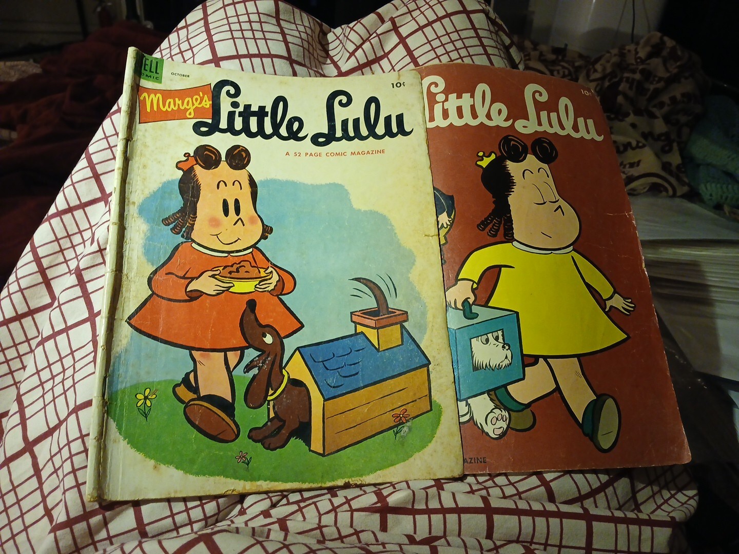 Marge’s Little Lulu 64 & 68 1st Appearance Professor Cleff 1953 Golden Age Lot