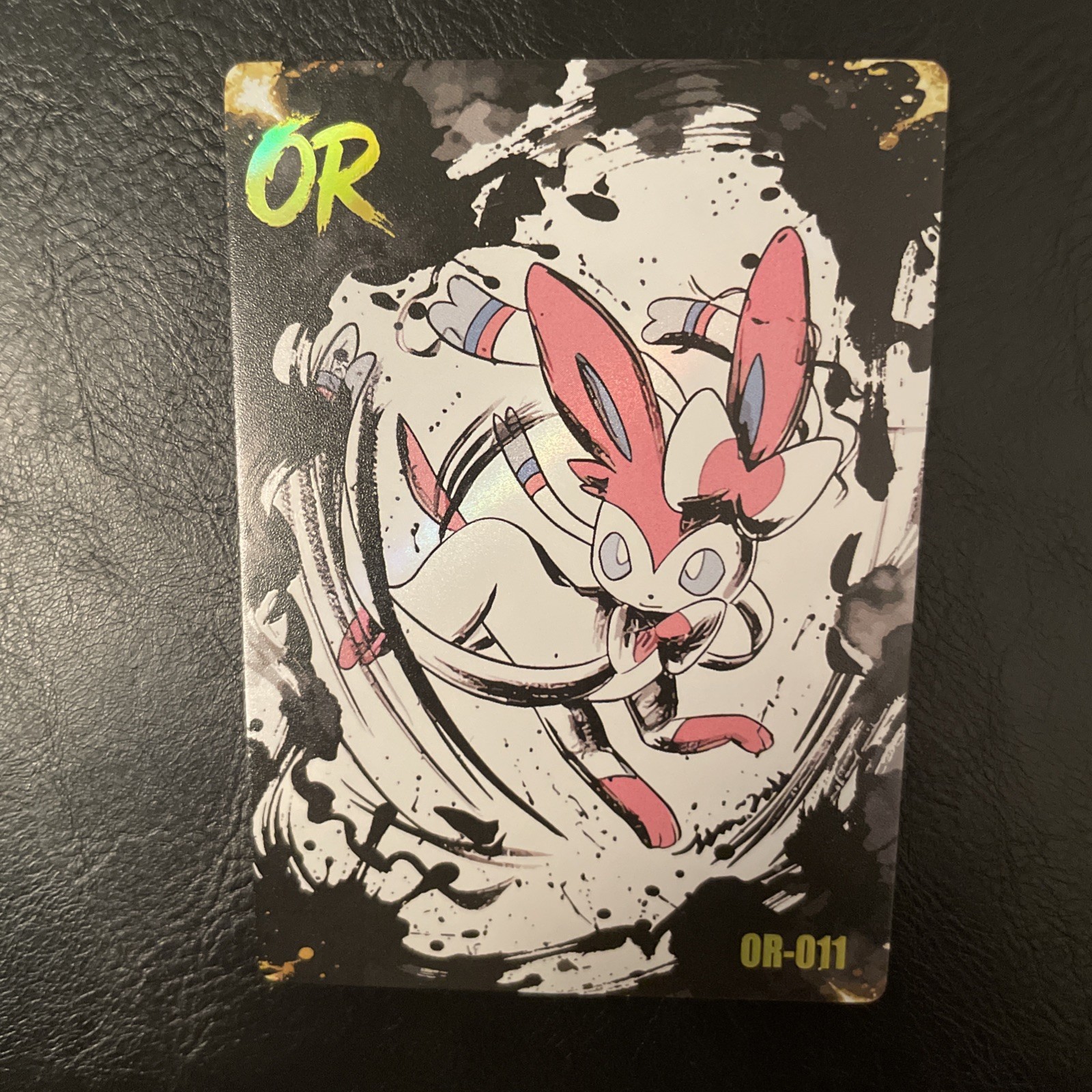 OR-011 Sylveon Pokémon Mengka V2.0 Non-TCG Pack Fresh Mint card