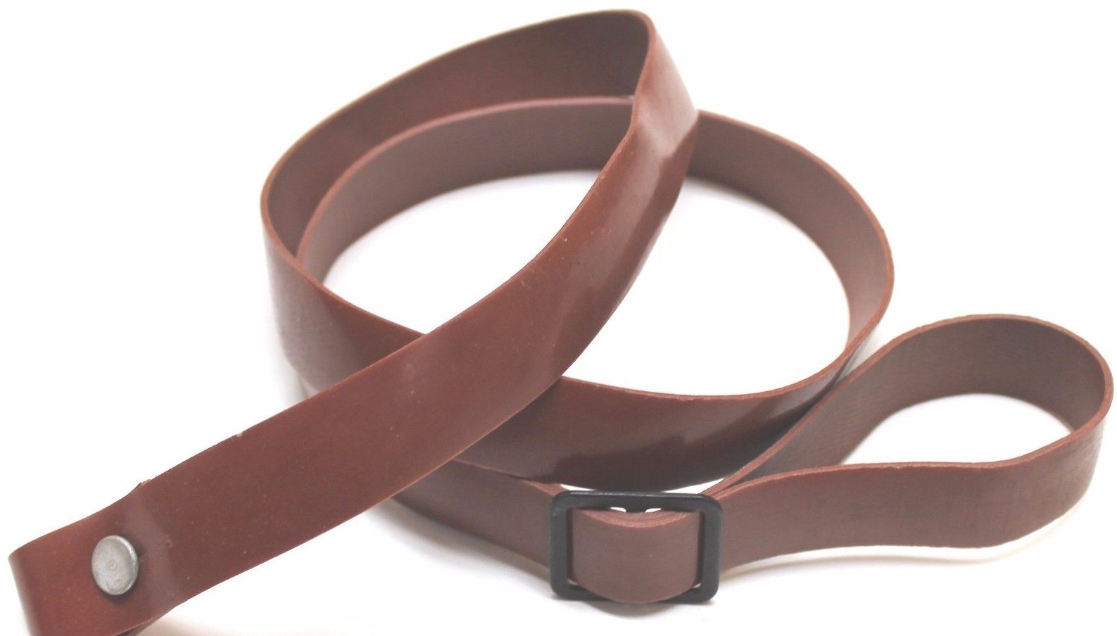 Romanian Brown Vinyl Rifle sling 39inL x 13/16inw adjustable each E8900
