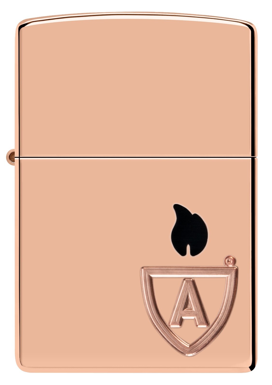 Zippo Limited Edition Solid Copper Case Armor Black Insert Up to 15000 pcs 46171