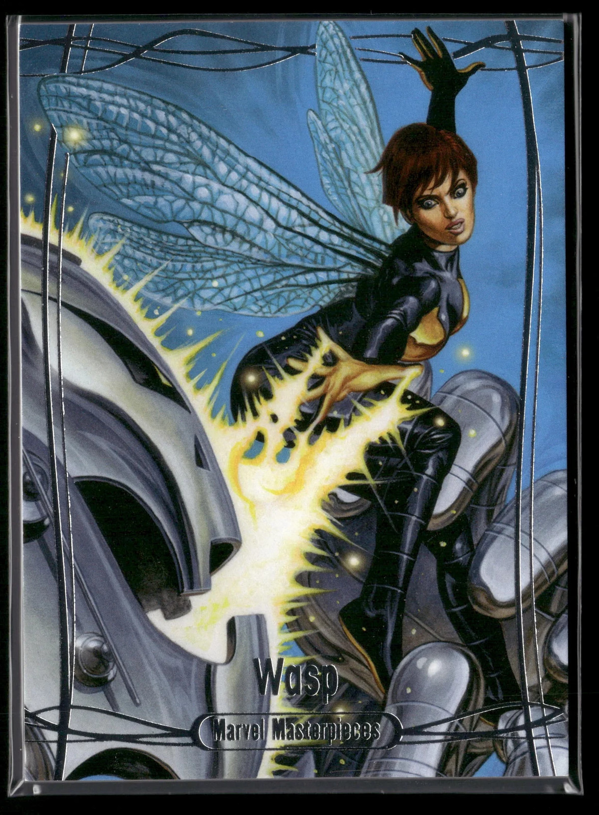 2015 Upper Deck Marvel Masterpieces Wasp #27 Serial Numbered NM