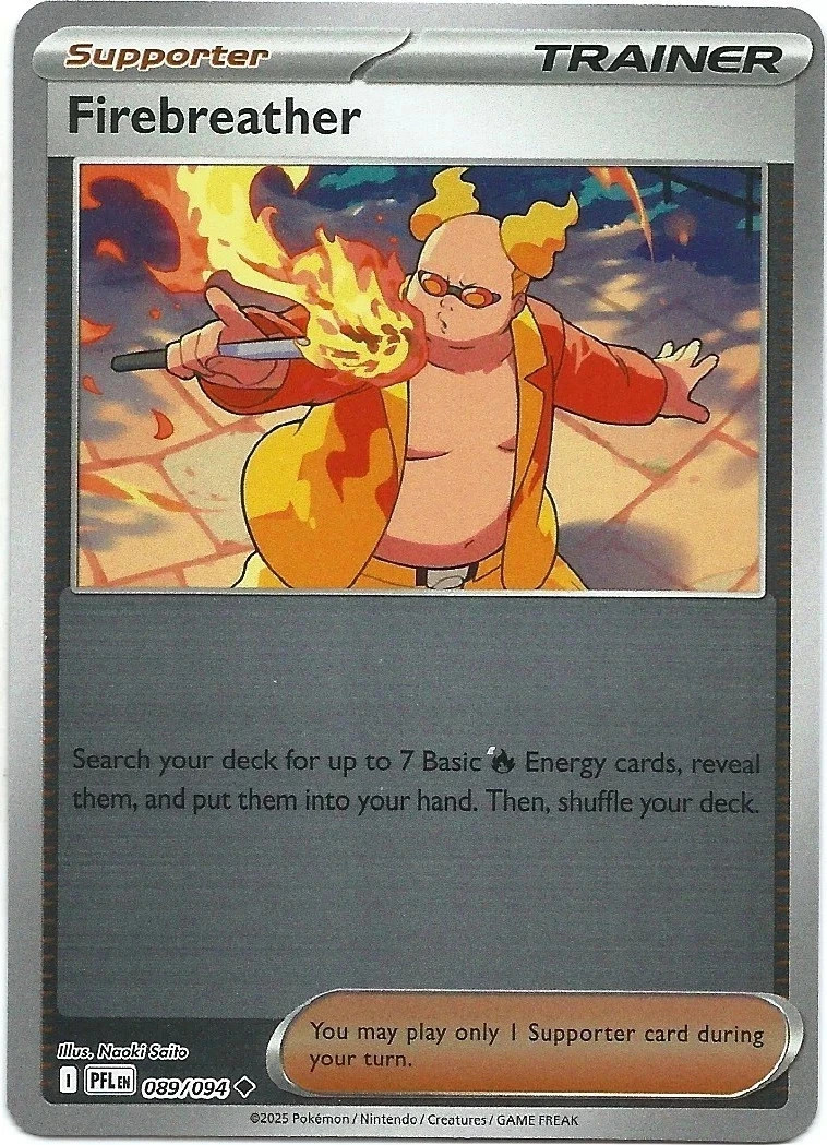 Firebreather – Reverse Holo – Phantasmal Flames – Pokemon TCG – 089/094