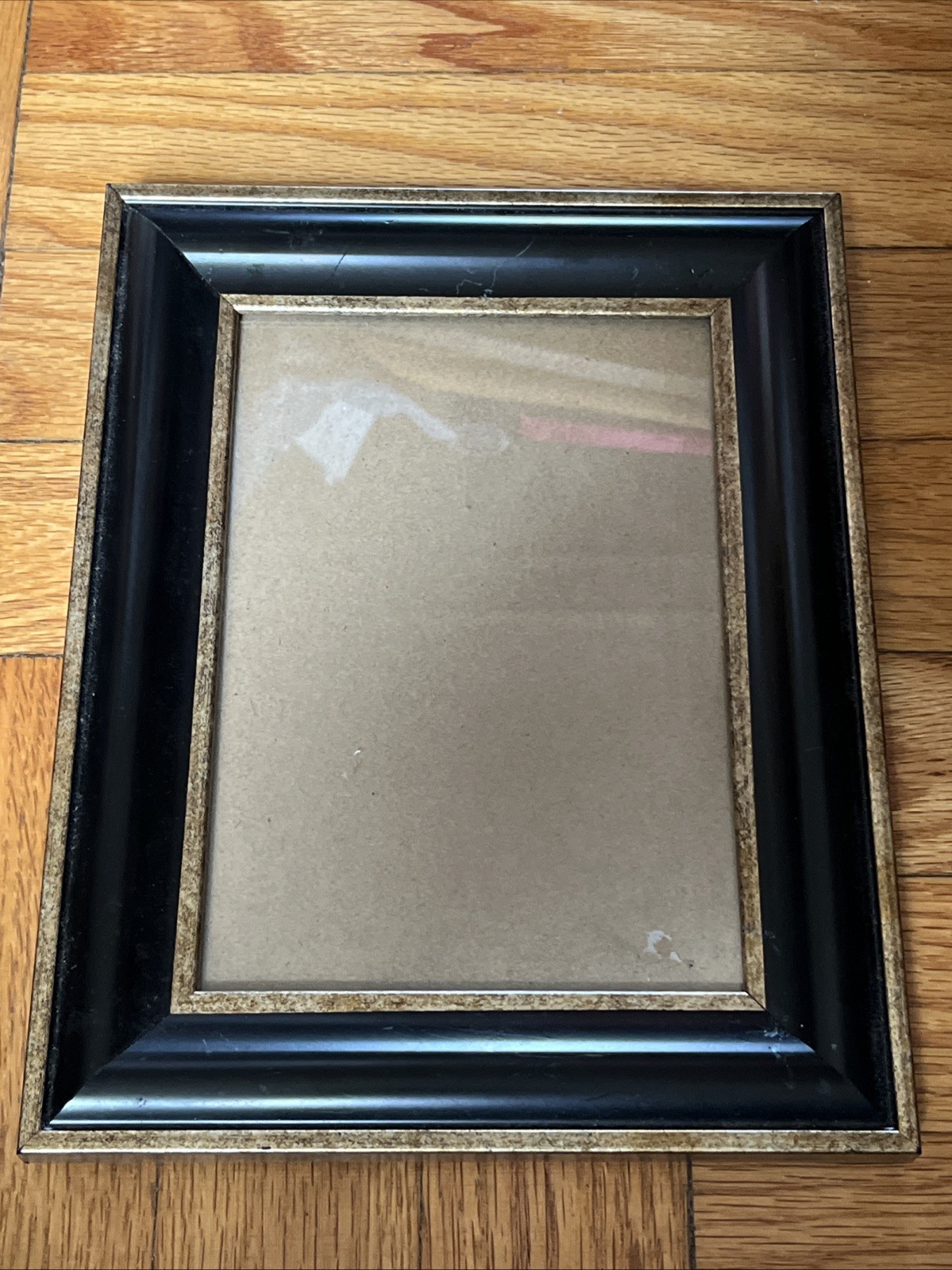 Antique Gold& Black frame 9.5×7.5 Holds a 5×7 Photo