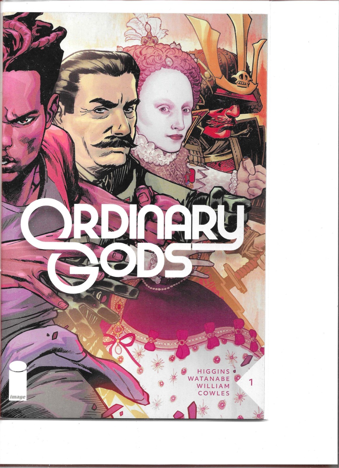 Ordinary Gods #1, 3, 4 and 5 lot as pictured