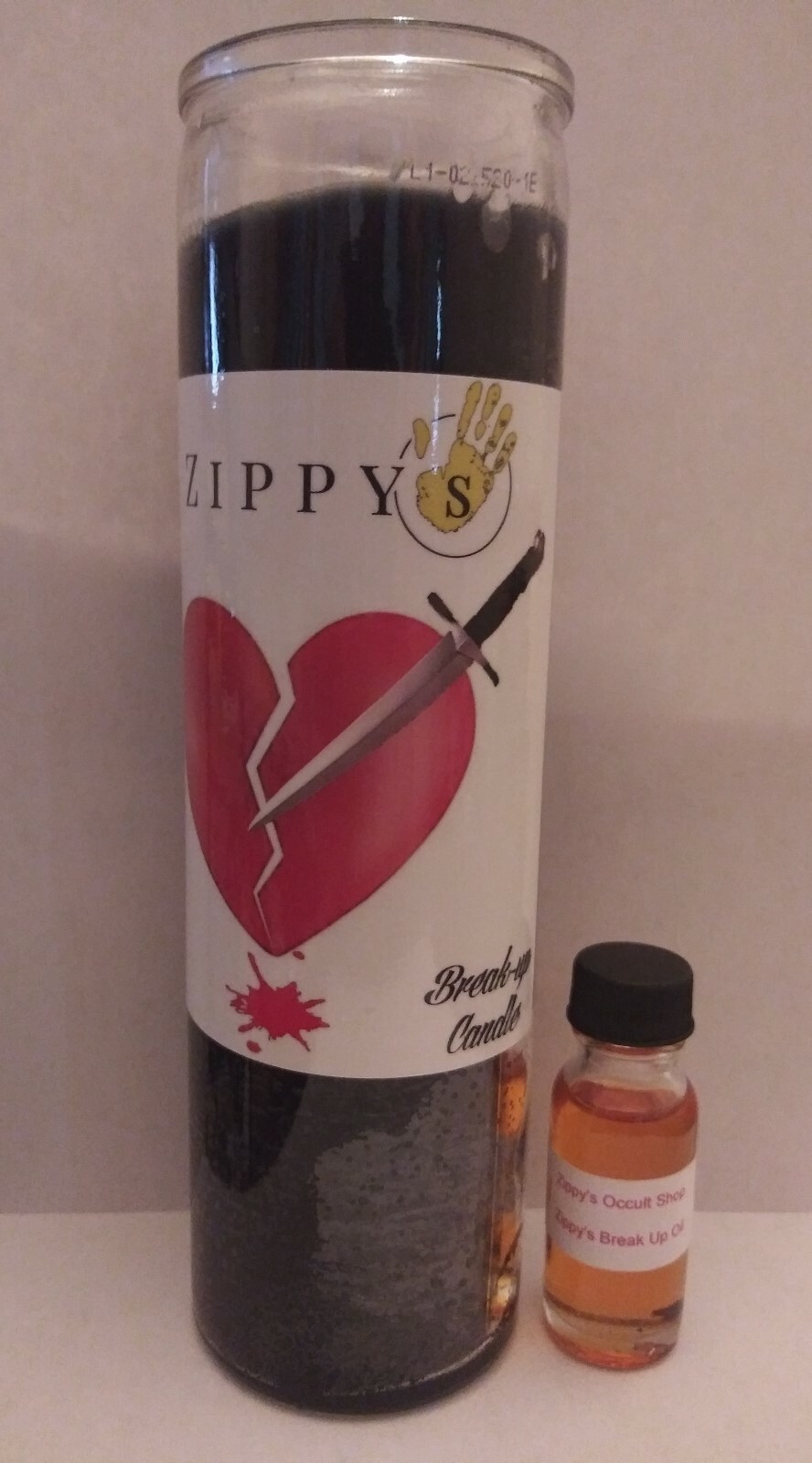 Break Up/Separation Black Candle with Oil wiccan hoodoo voodoo magic