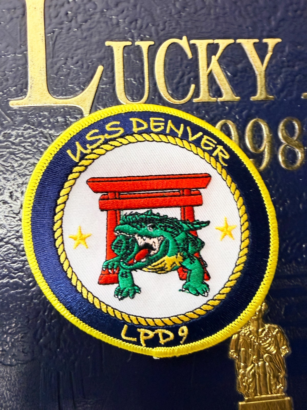 USS DENVER LPD-9 Patch – Plastic Backing