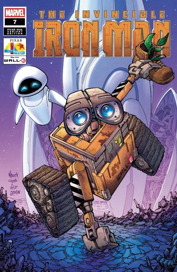 IRON MAN #7 TODD NAUCK PIXAR 40TH VARIANT 2026 MARVEL 070126