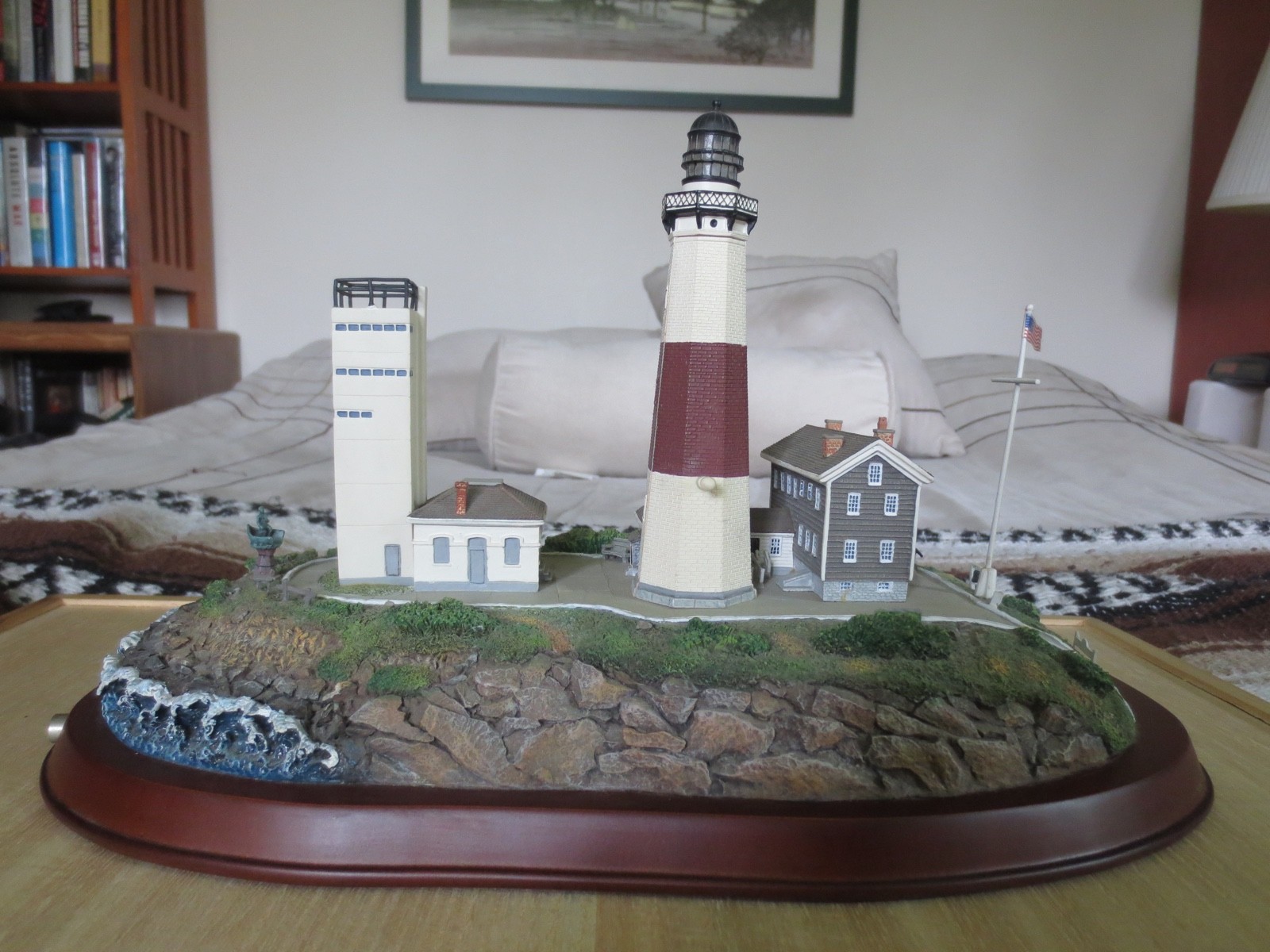 Montauk Point Lighthouse Limited Edition model The Danbury Mint 56 of 5000