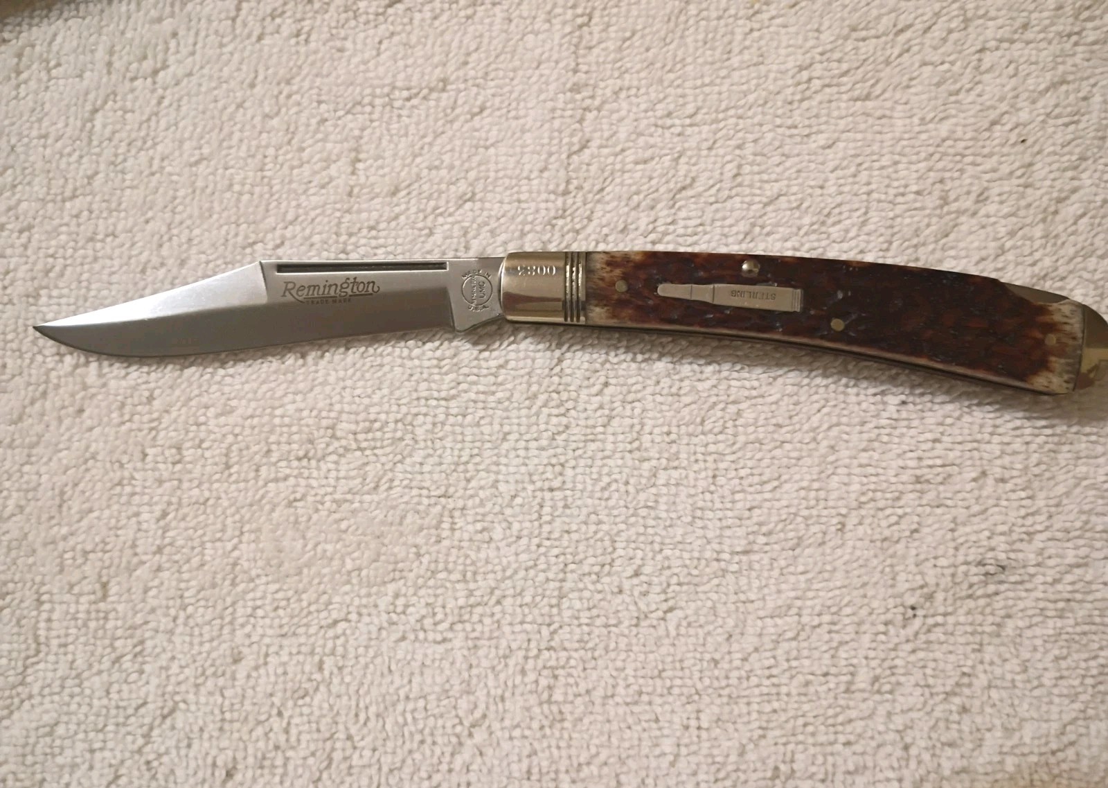 Remington Limited Edition Tracker Silver Bullet Knife R-1306 SB