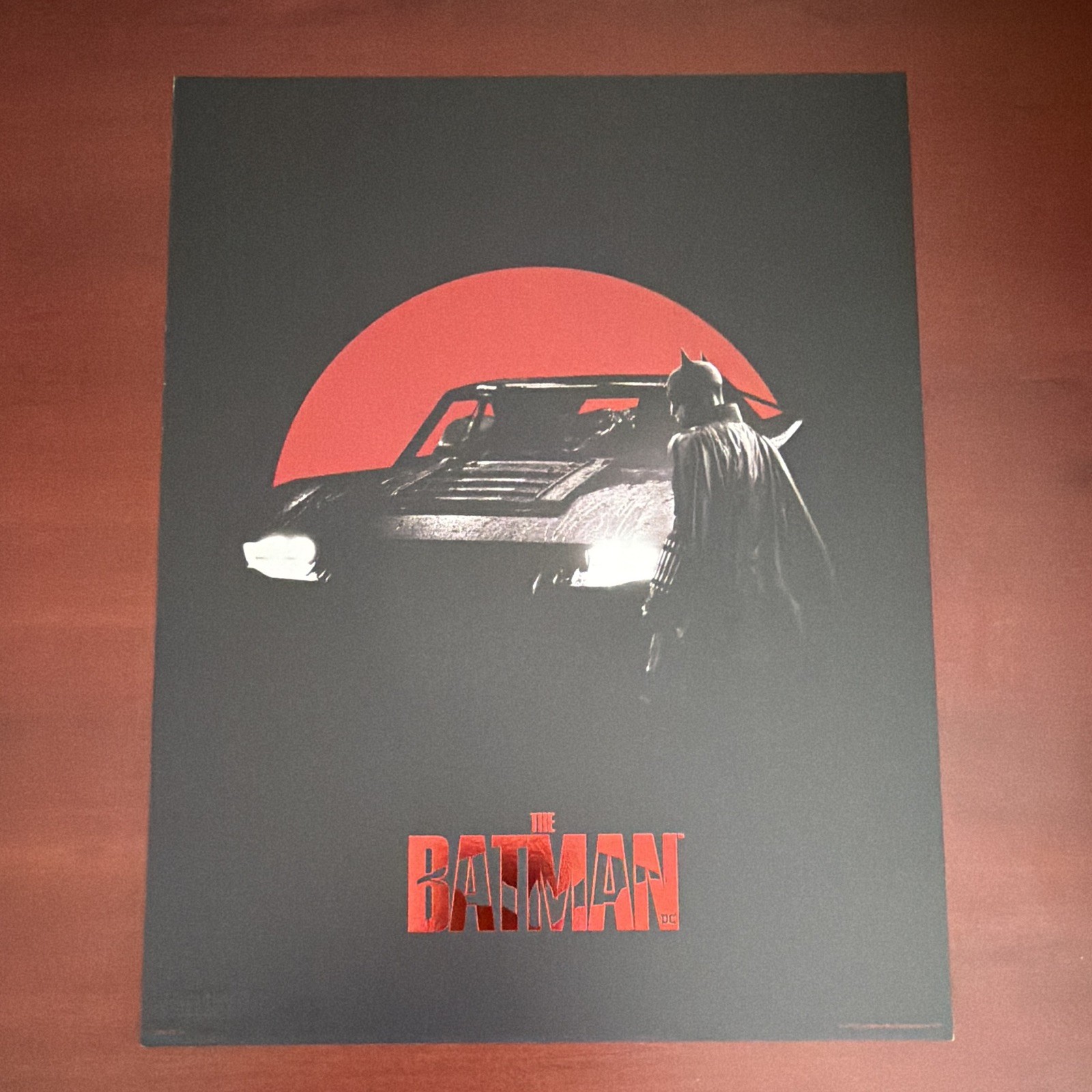 Batman DC Universe Poster Wall Art, Unframed Single Piece Collectible