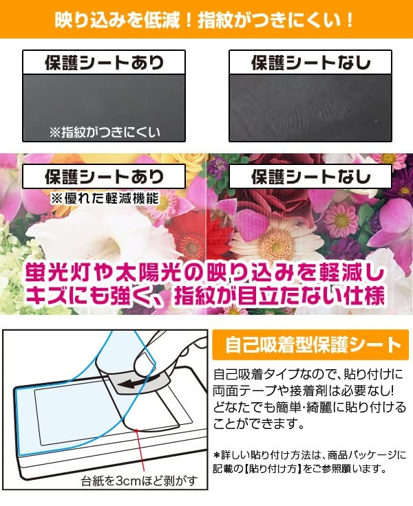 Pokemon Encyclopedia Smartphone Rotom Protective Film Anti-Fingerprint Anti-Refl