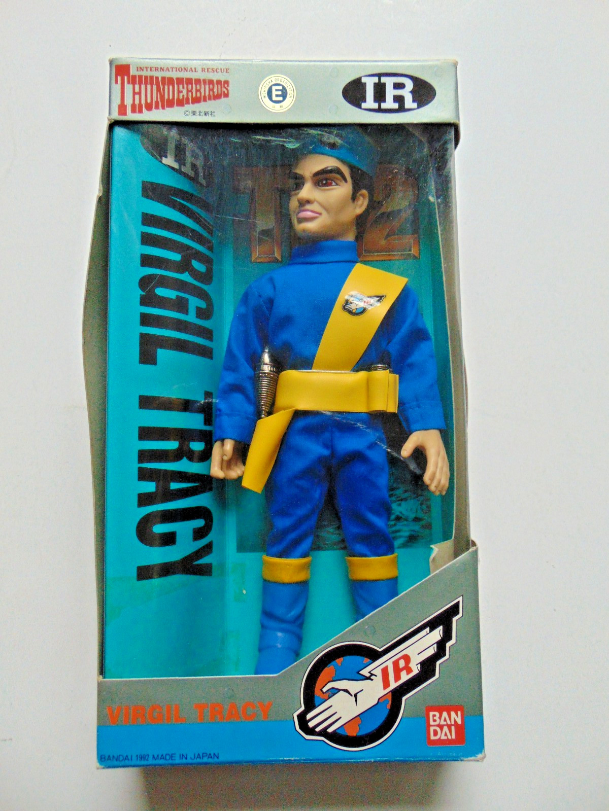1992 Bandai Thunderbirds Virgil Tracy Action Figure Complete w/Box RARE NRFB NEW