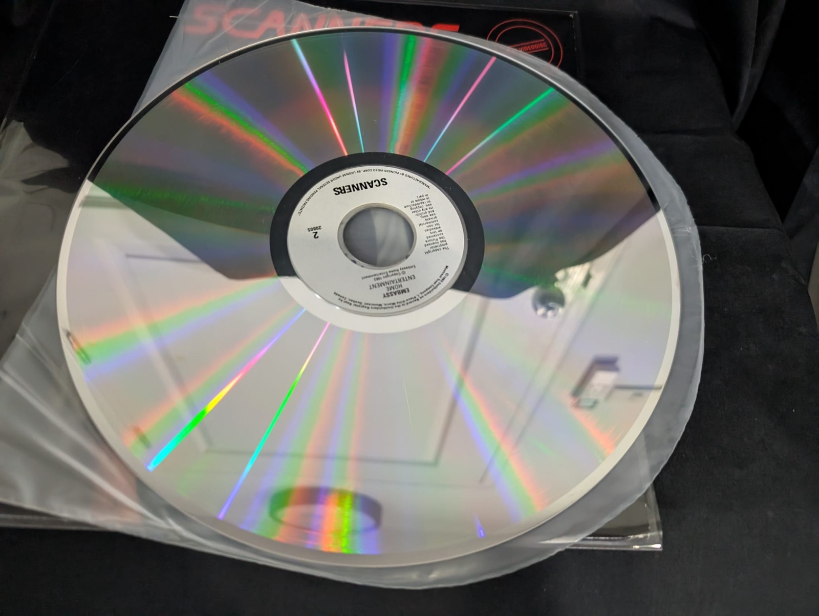 Scanners David Cronenberg Laserdisc (not DVD) very rare LD