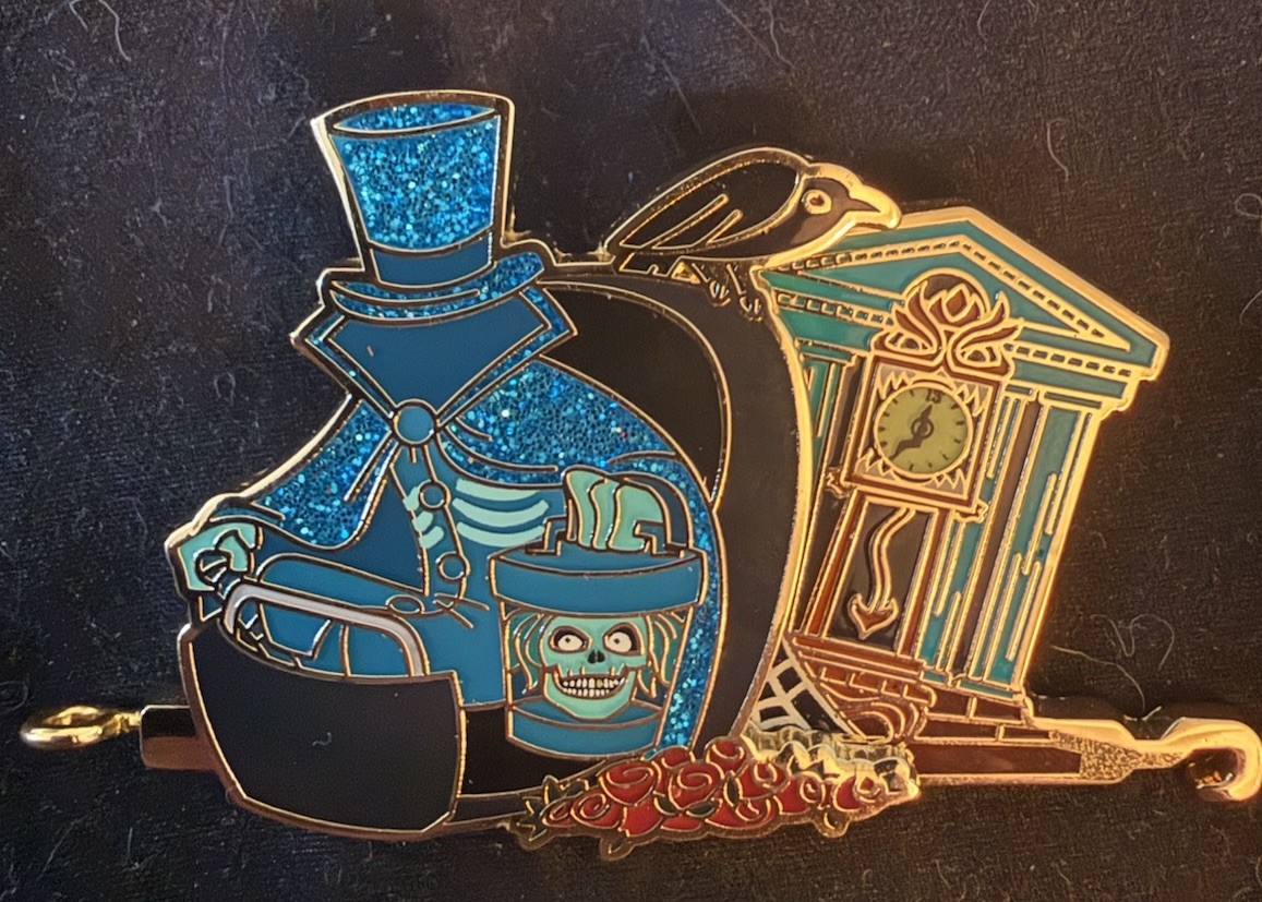 Disneyland Pin Fantasy Parades 2024 Haunted Mansion Hatbox Ghost LE 2500