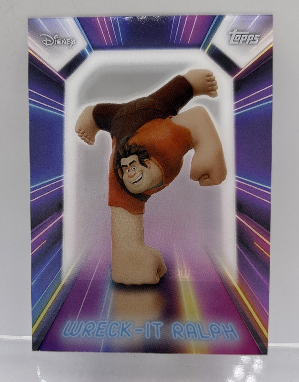 2026 Topps Disney Neon Wreck It Ralph #NPL-25 Illuminated Neon Lights
