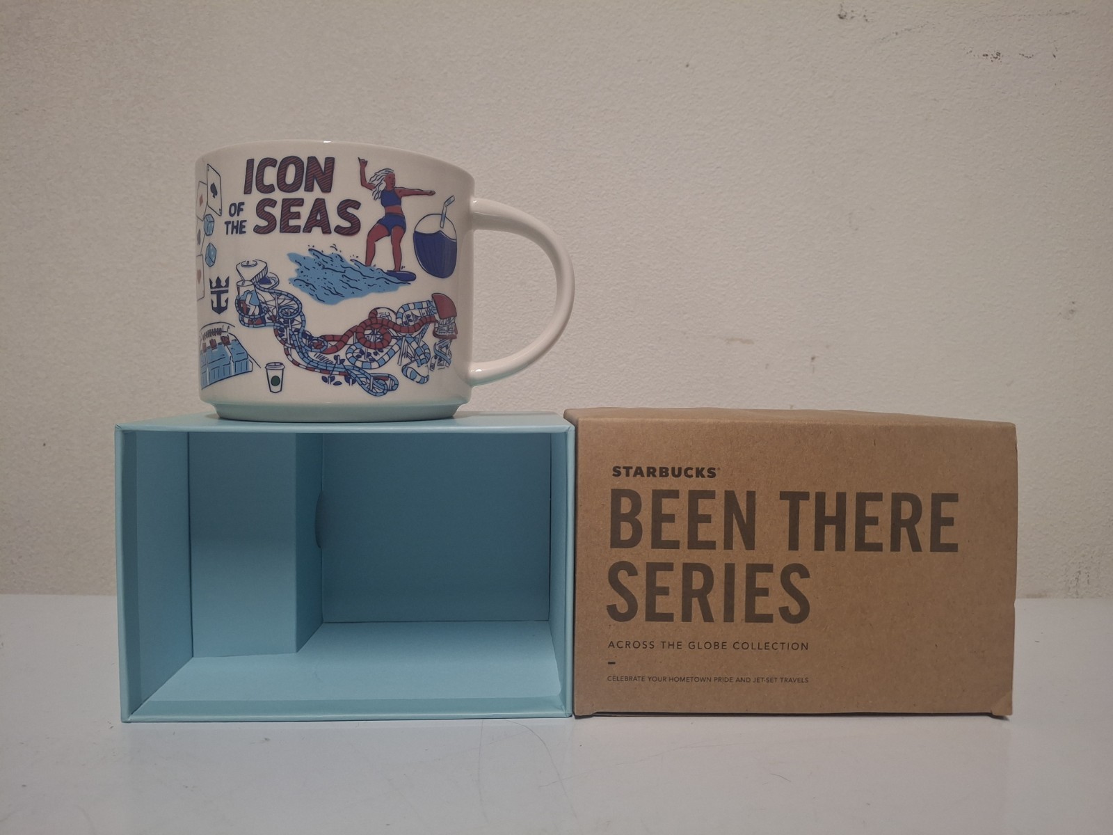 Royal Caribbean Icon of The Seas Starbucks Coffee Mug Been There Series 14oz New