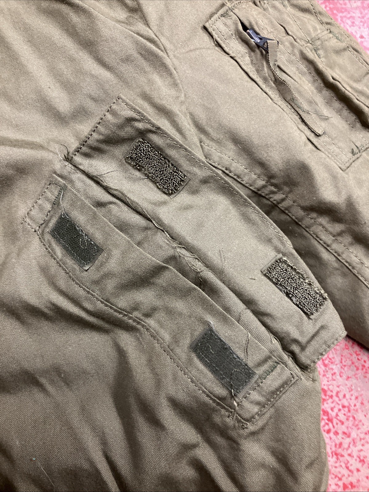 Cold Weather High Temperature Resistant Jacket SMALL SHORT OD Green LOT 4