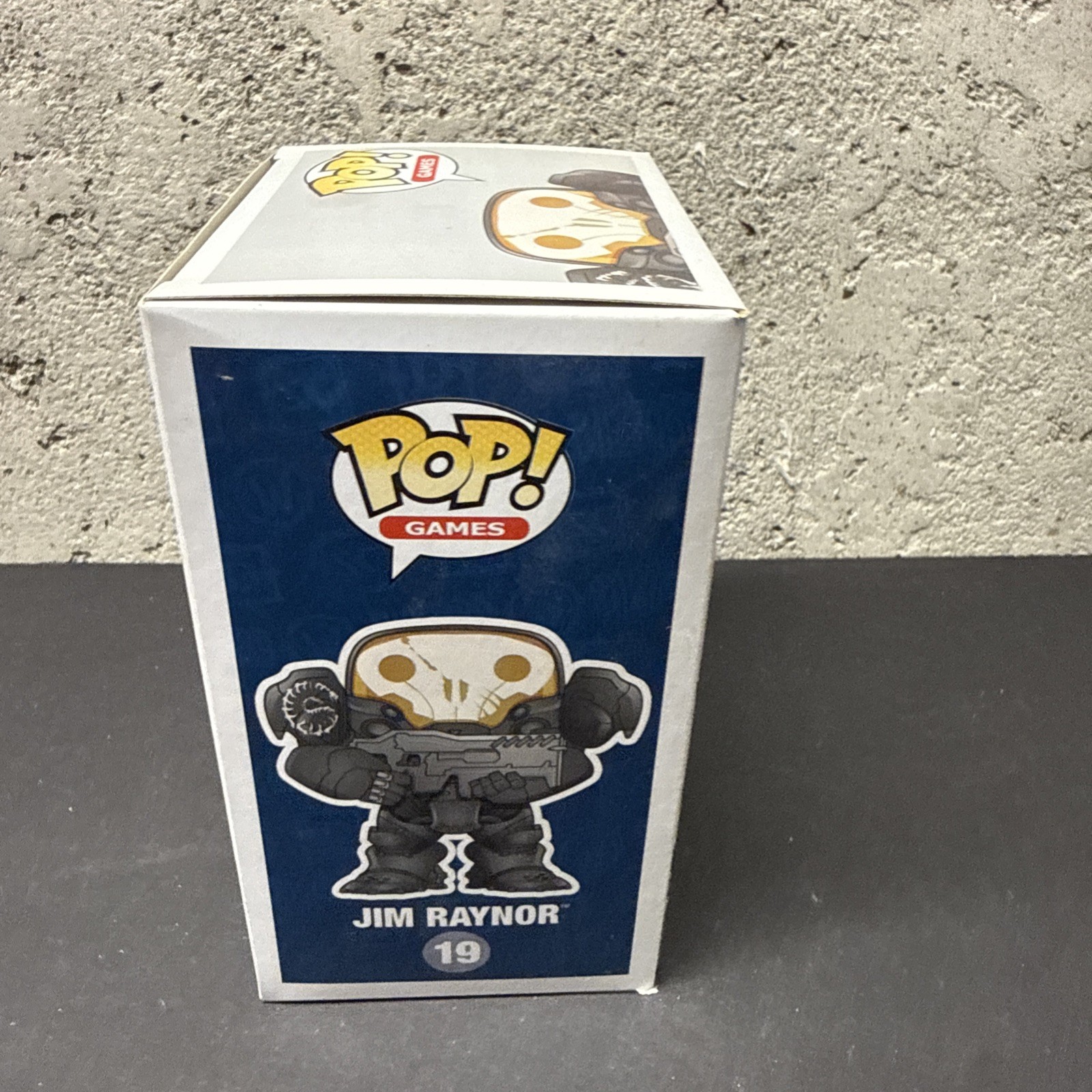 Funko Pop! Games StarCraft II Jim Raynor Vinyl Figurine #19 W Box VAULTED