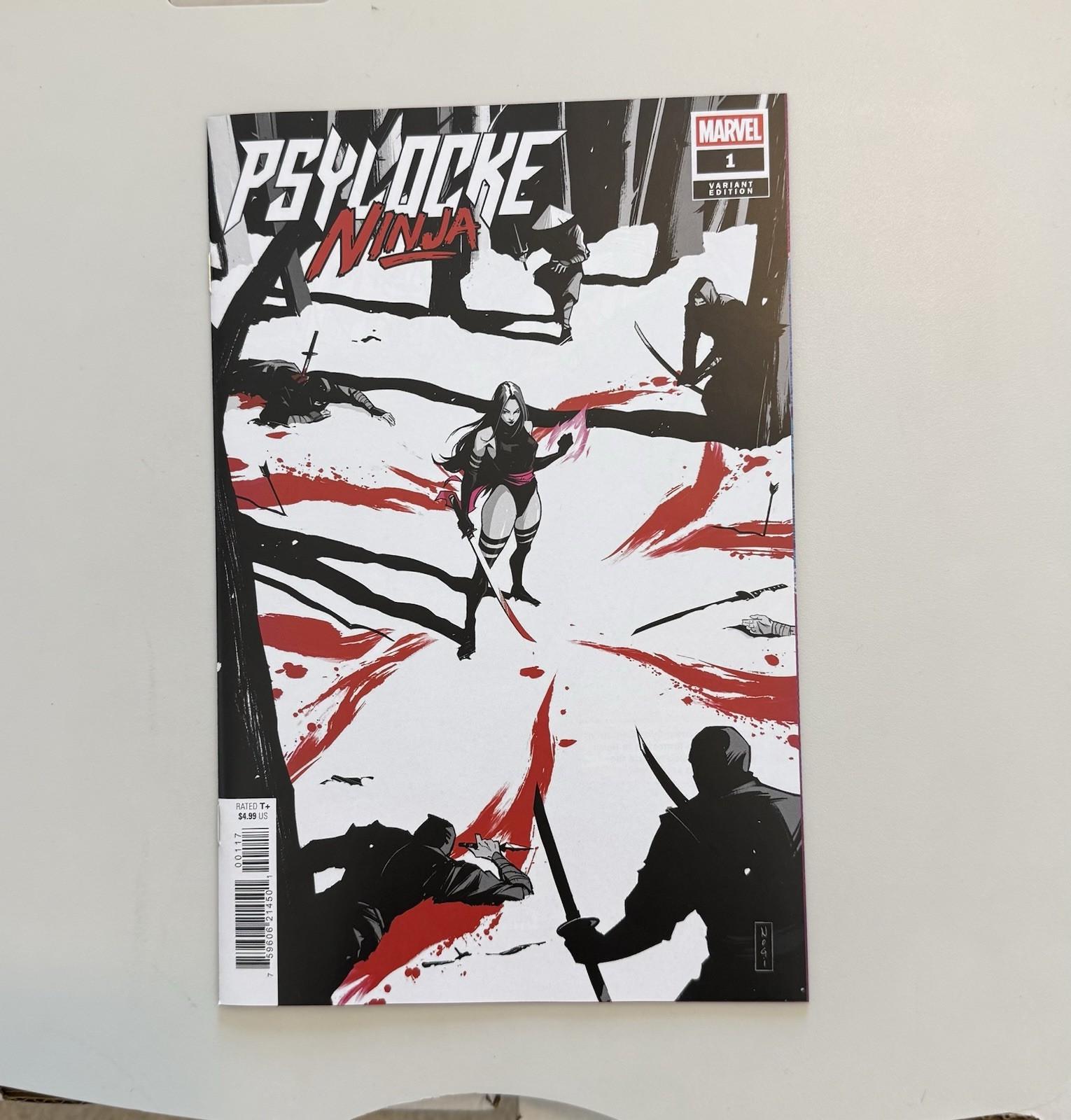 Psylocke: Ninja #1 1:25 Marvel 2026 Nogi San 1:25 Incentive Variant NM/Mint