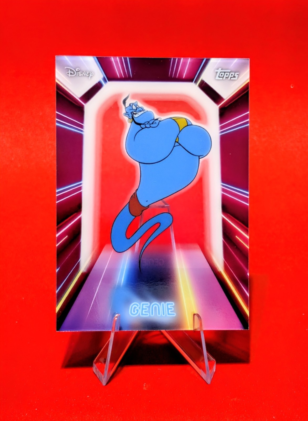 🔥Ariel -2026 Topps Disney Neon Illuminated Neon Lights PETG Insert #NPL-3