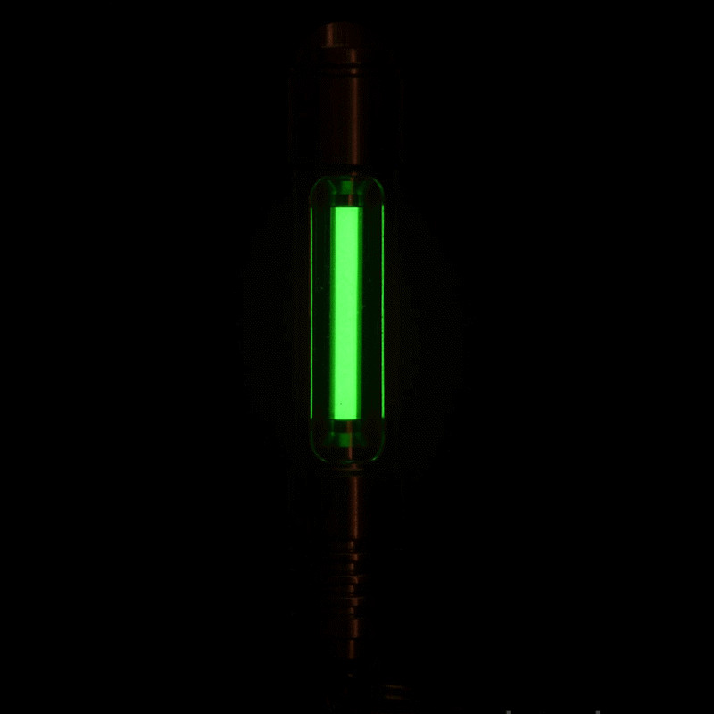 1PC Glass Night Luminous Tube 25 Years Lamp Tube w/ Titanium Enclosure 3×22.5mm