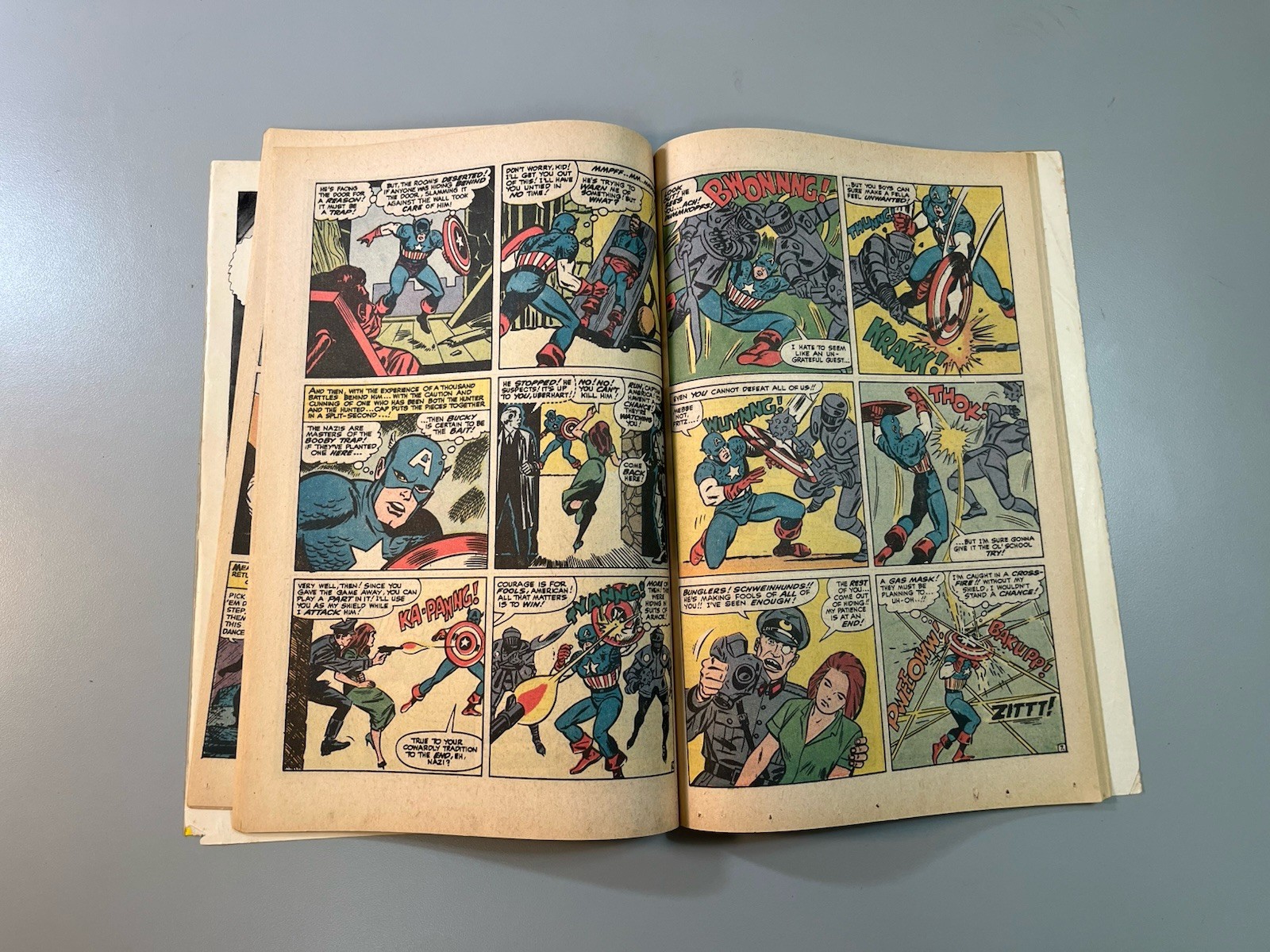 Captain America King-Size #1 1970 🔑Origin Cap retold/Severin Cvr/Kirby interior