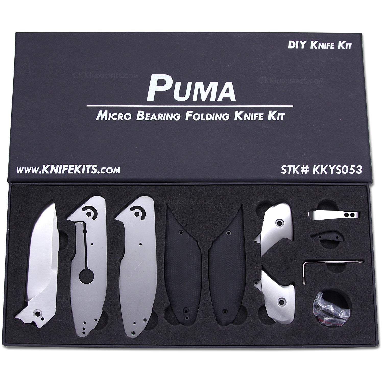Puma Knife Kit – DIY Knife Making Kit – USA Design