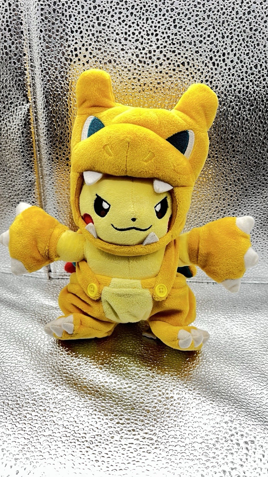Pokémon Center Pikachu Charizard Costume Plush Stuffed Animal Yellow 2018