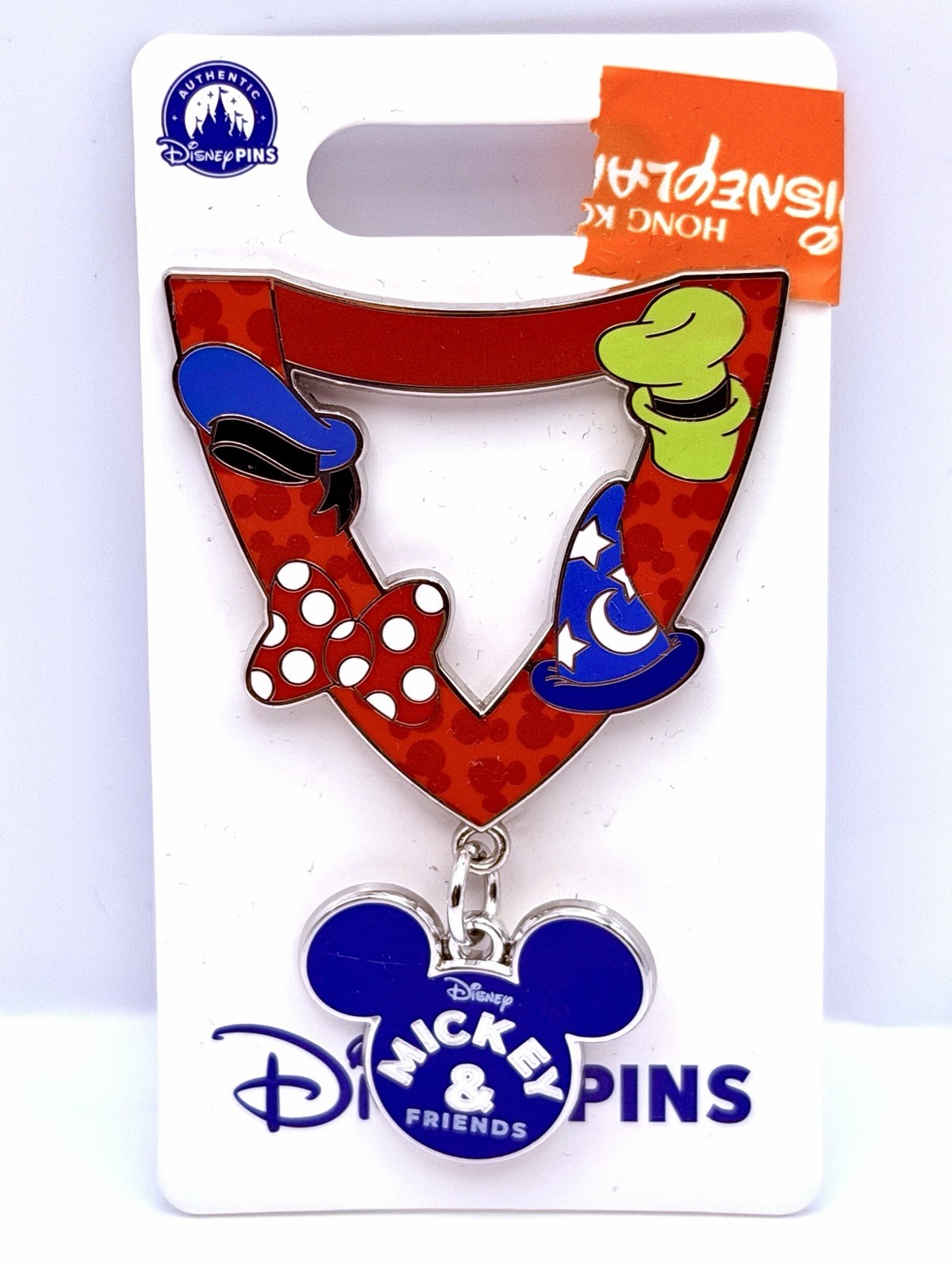 Disney Parks Mickey Mouse And Friends Lanyard Pin 2026 Sorcerer Mickey Authentic