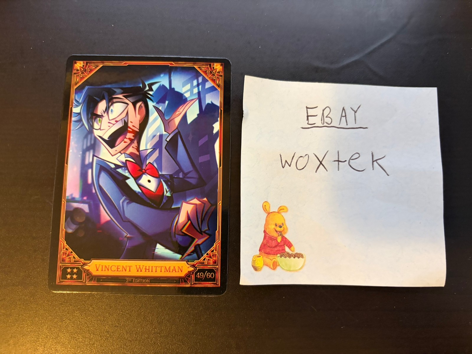 Hazbin Hotel Season 2 Non-Foil Trading Card – Vincent Whittman 49/60