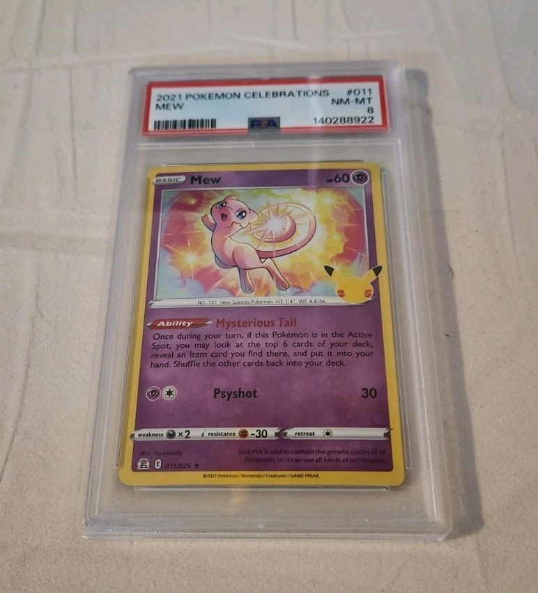 Mew 011/025 – PSA 8