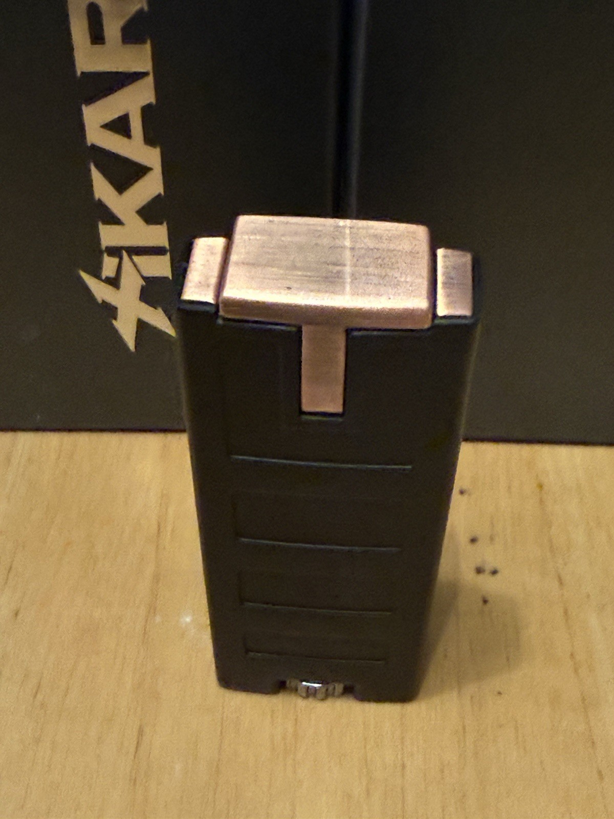 XiKAR Trezo XI-545BKBZ Lighter Triple Jet Torch Vintage Bronze Retail Box