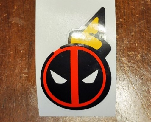 BOGO Jack in the Box Deadpool Wolverine Antenna Ball BOGO and Two Free Stickers!