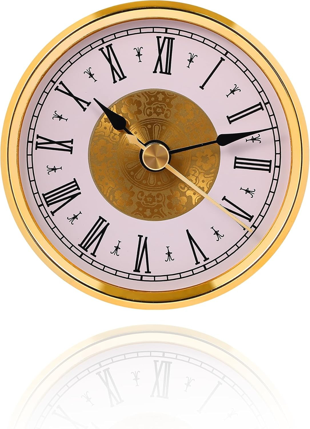 Clock Insert Replacement 80Mm (3.15 Inch), Roman Numerals Clock Part, Small Cloc