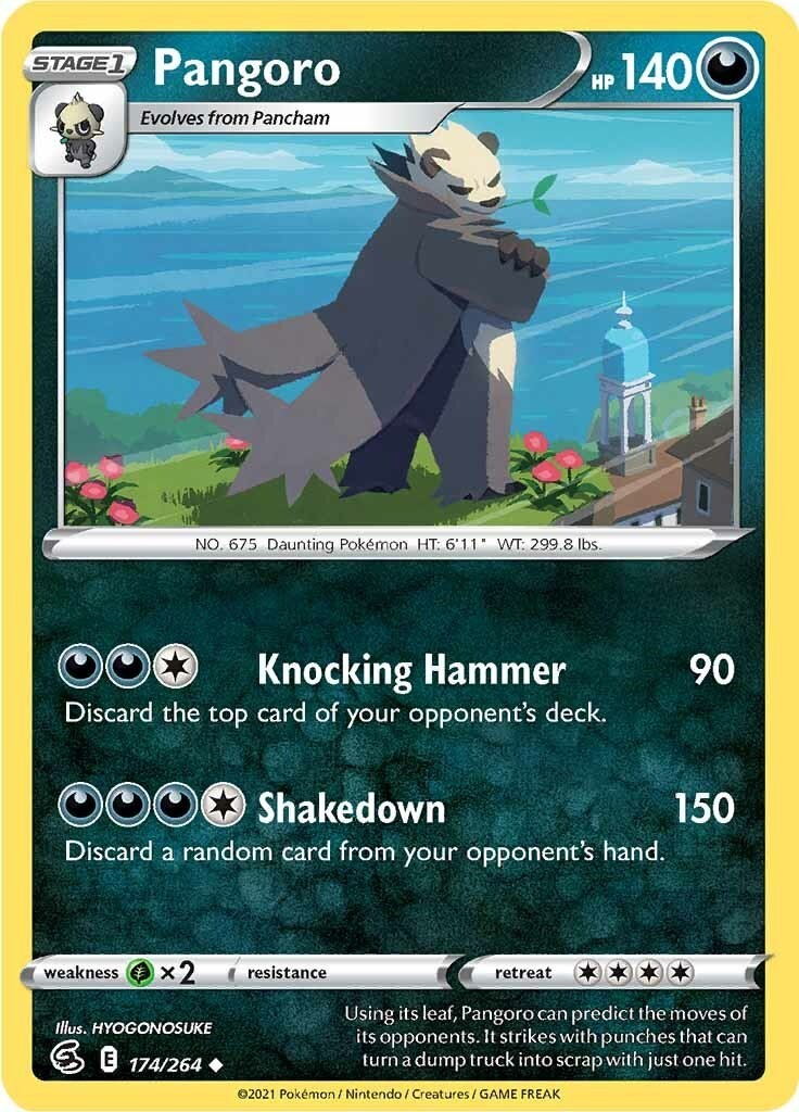 Pokemon Pangoro 174/264 SWSH08: Fusion Strike