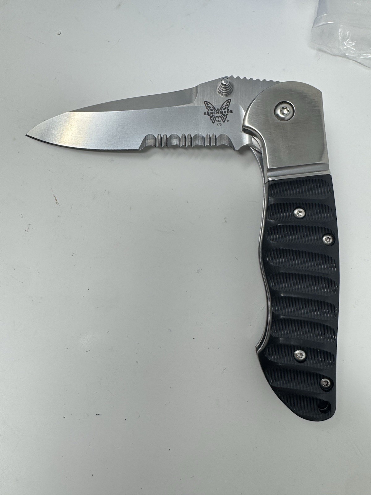 Benchmade 670S APPARITION w/ Optimiser Pocket Knife EDC Osborne Blade NEW!