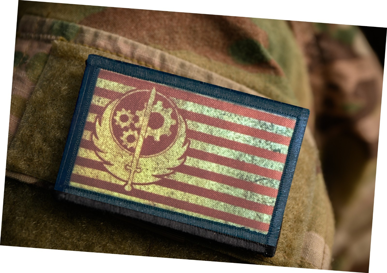Robco Vault Morale Patch | 2×3 Inch Vault Dweller Patches Robco Pip Wasteland