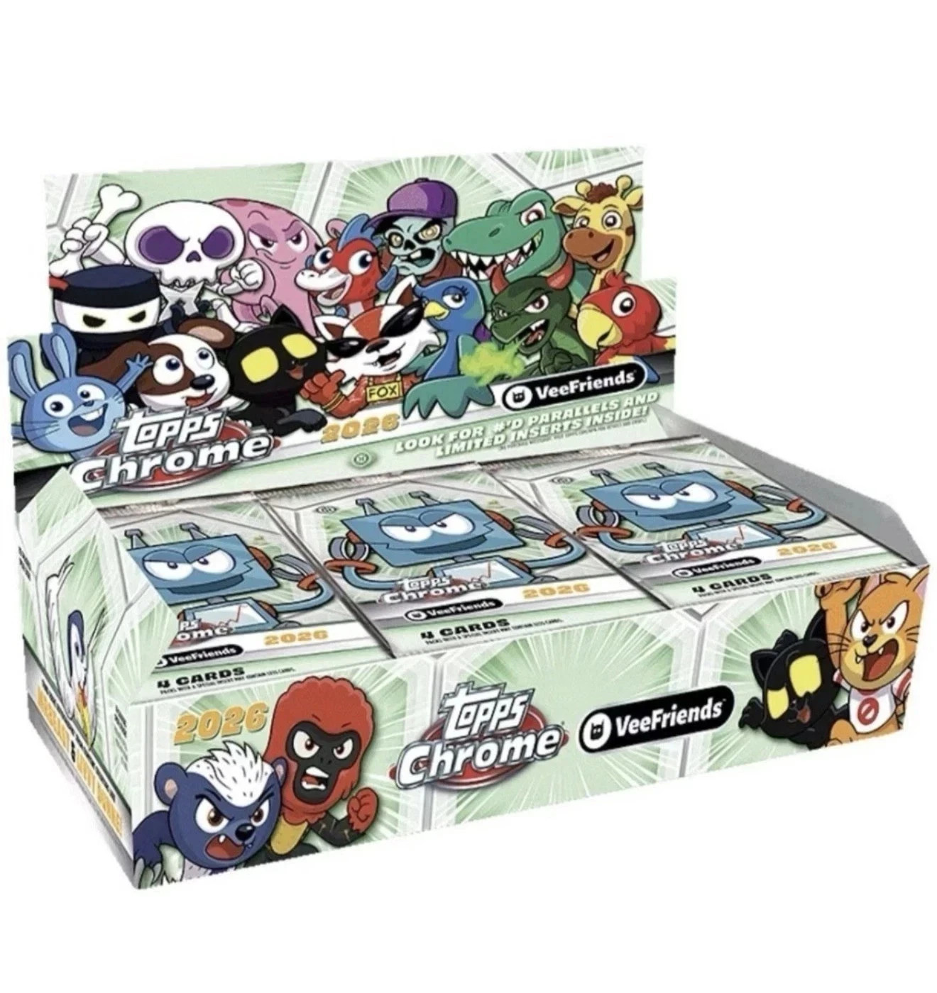 2026 Topps Chrome VEEFRIENDS Hobby Box Sealed IN HAND