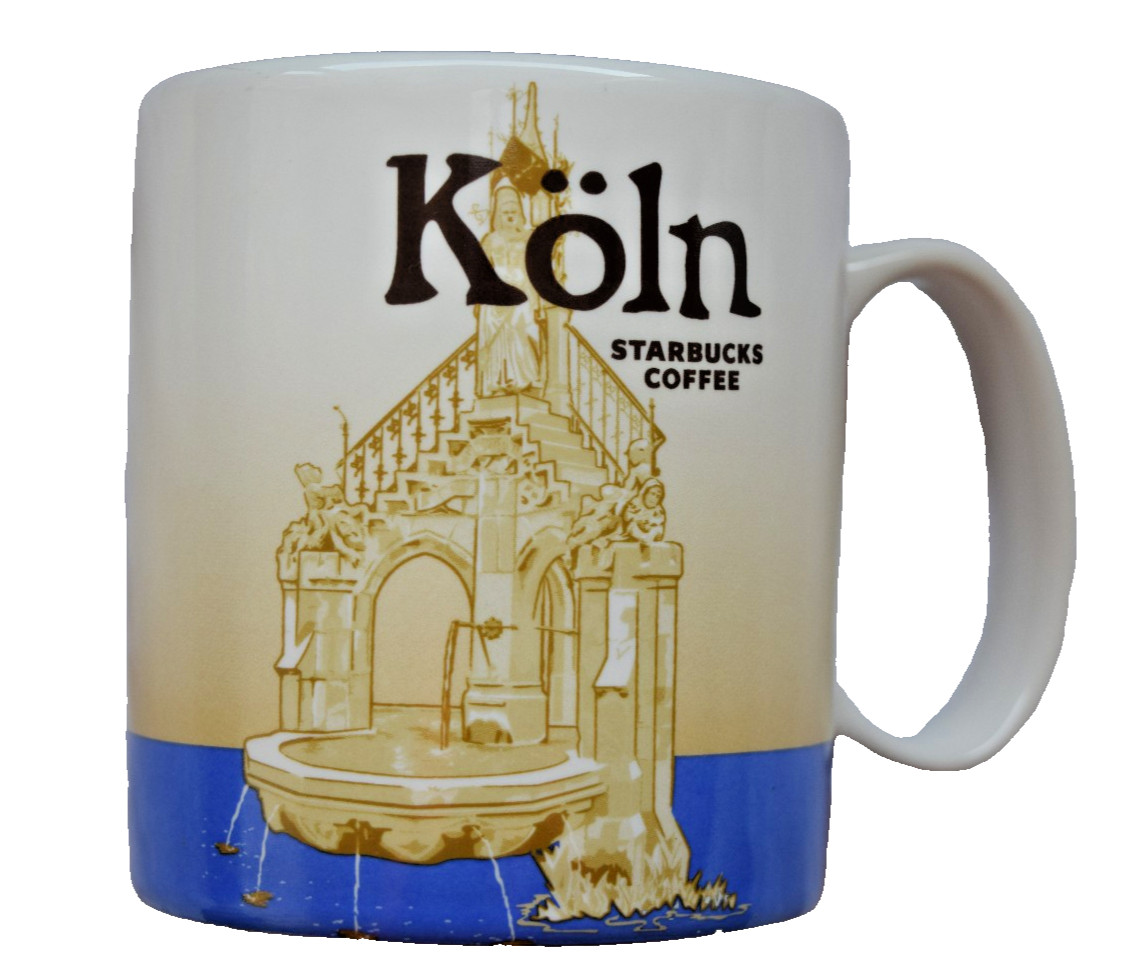 STARBUCKS COFFEE CO. KOLN 16 OUNCE (473 ML) COFFEE CUP MUG 2014- THAILAND