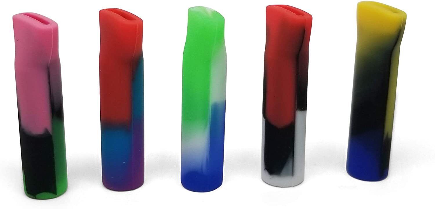 Smoke Bloo Trippy Tips Silicone Rolling Tips – 12 Pack