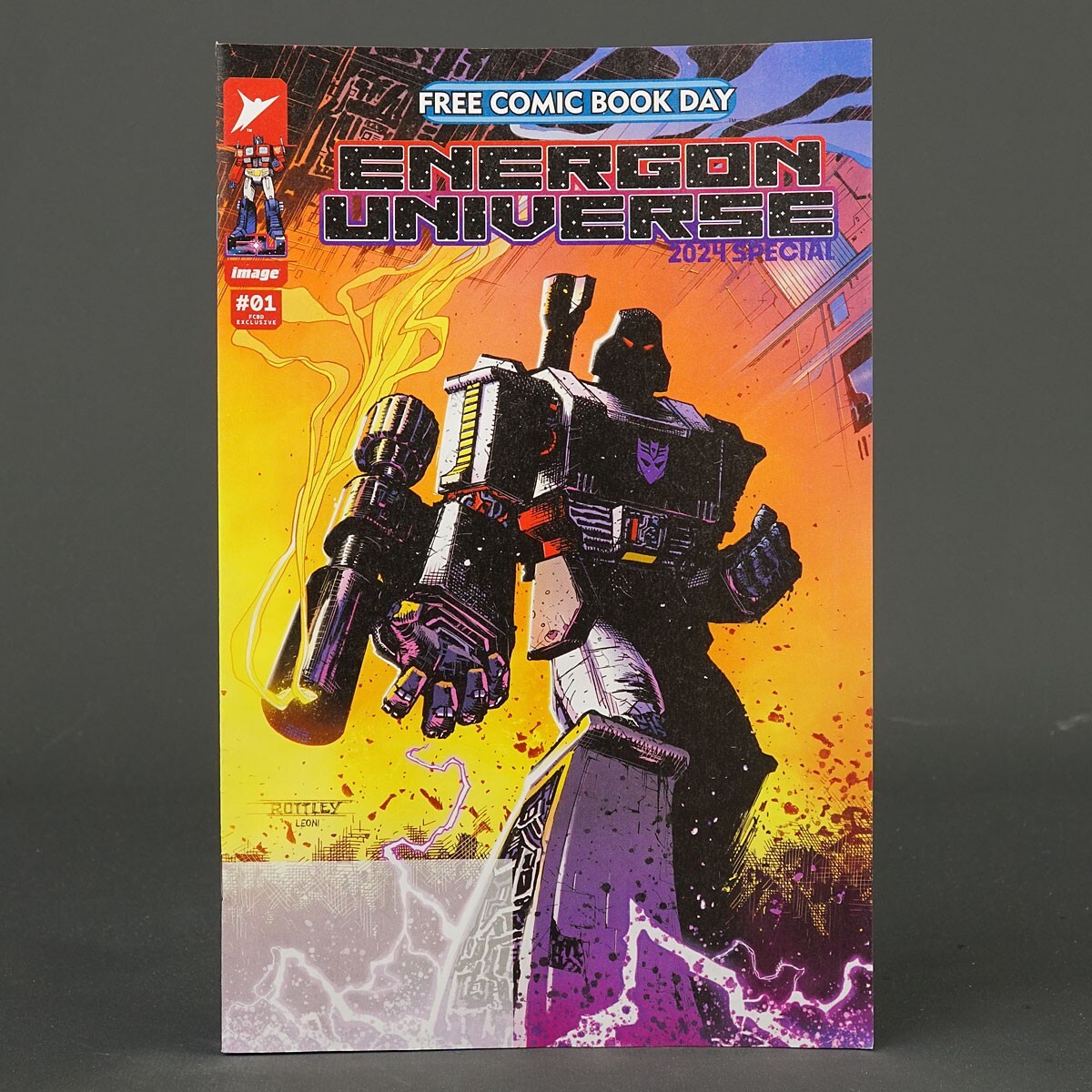 FCBD ENERGON UNIVERSE #1 Image Comics 2024 Skybound 1223IM804 (CA) Ottley