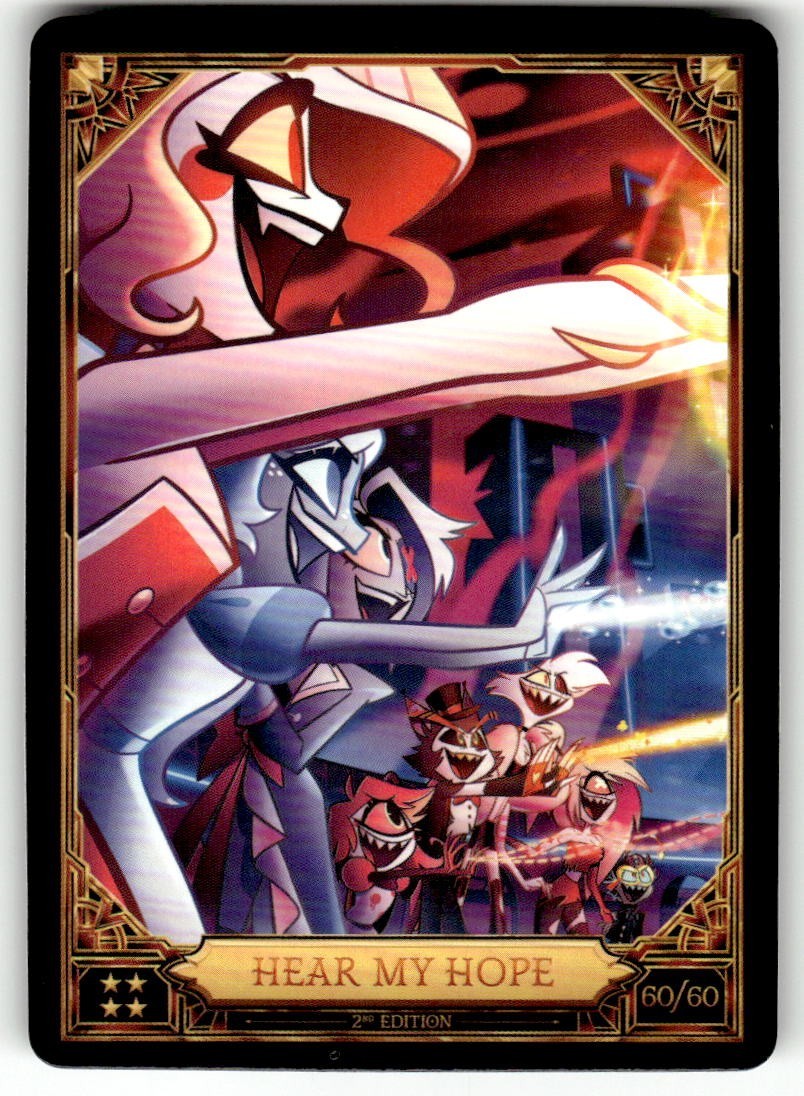 Hazbin Hotel Season 2 Trading Cards 60/60 HEAR MY HOPE 2nd Edition NON-FOIL