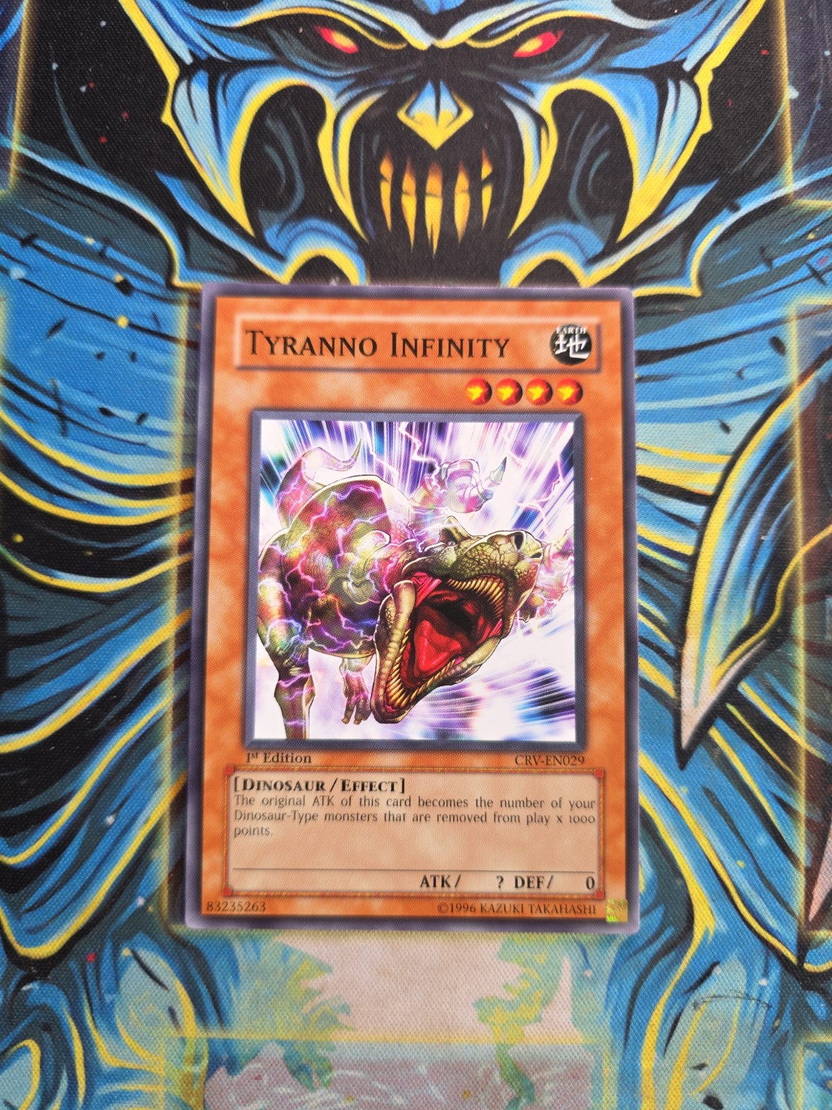 Tyranno Infinity CRV-EN029 Common Unlimited Card Yu-Gi-Oh
