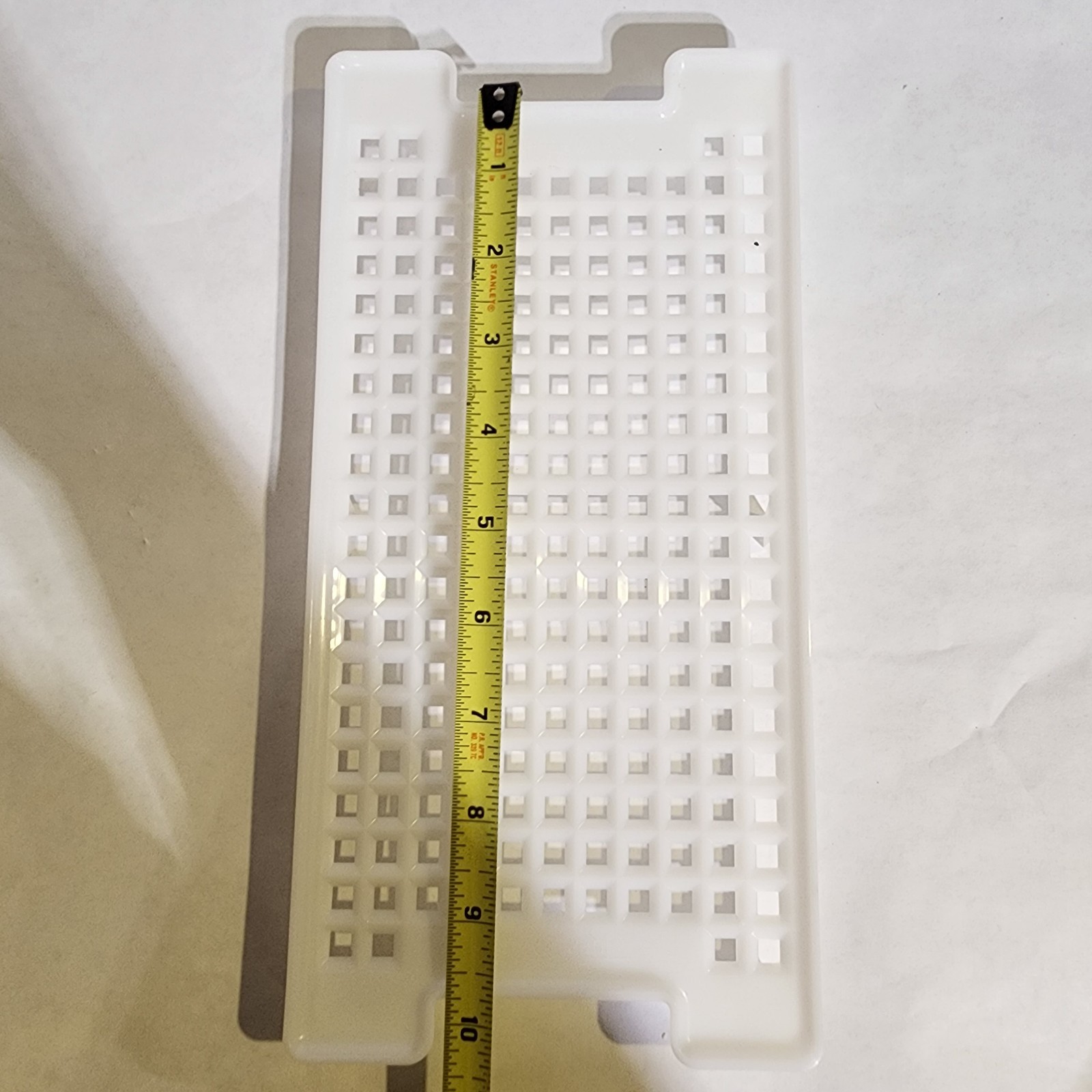 ☀️ Tupperware Crisper Replacement Insert Grid Tray 5.5″ x 11″ White #756