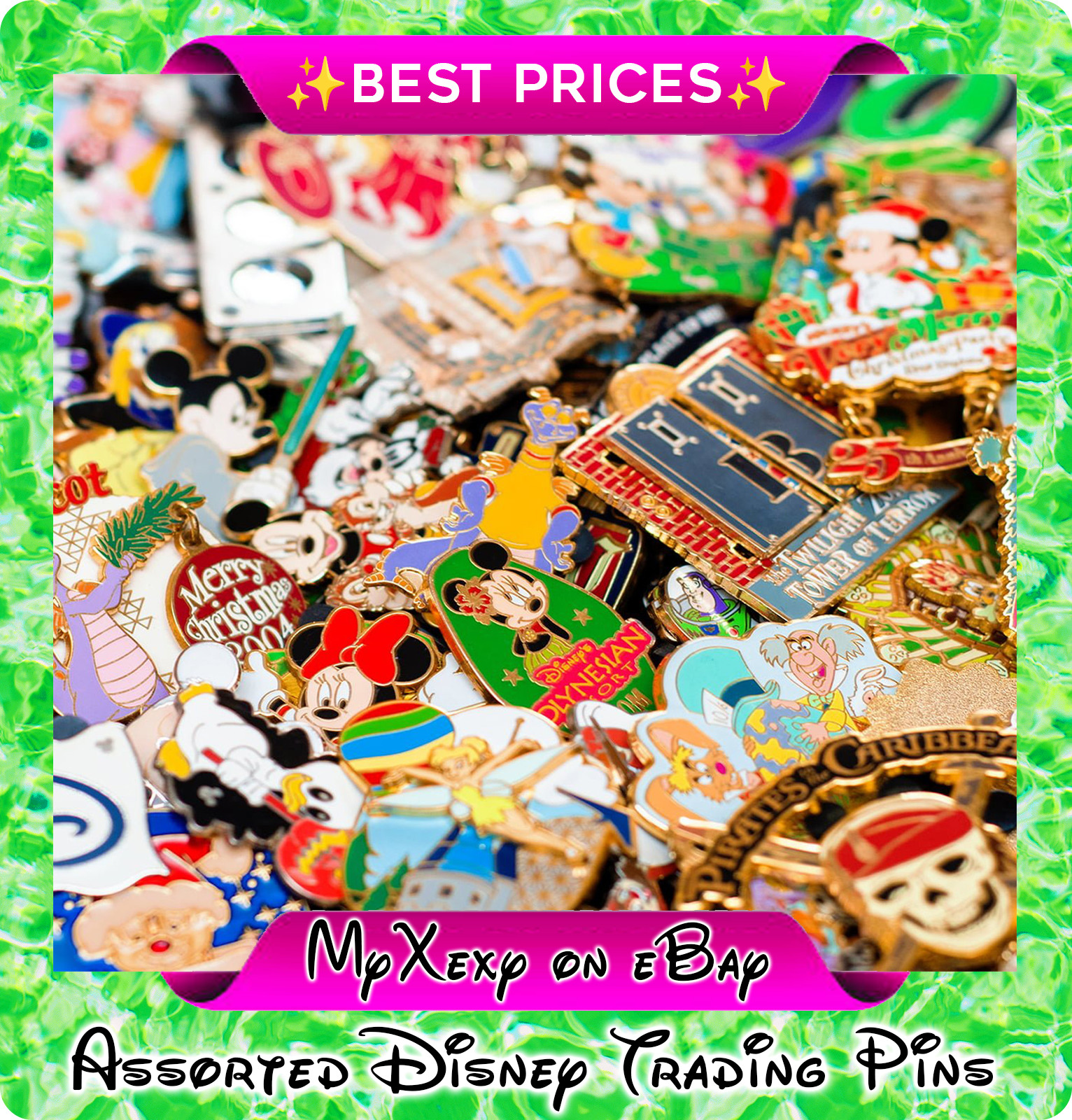 Disney Pins Lot Bulk Assorted Disney Trading Pins Princess Hero Mickey Marvel q