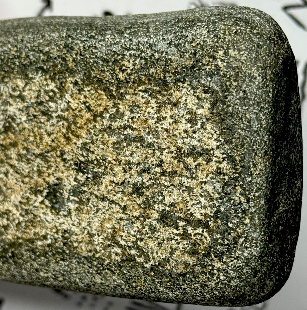 Native American Indian Authentic Stone Effigy Carved Stone , 1 lb 10 oz • VA