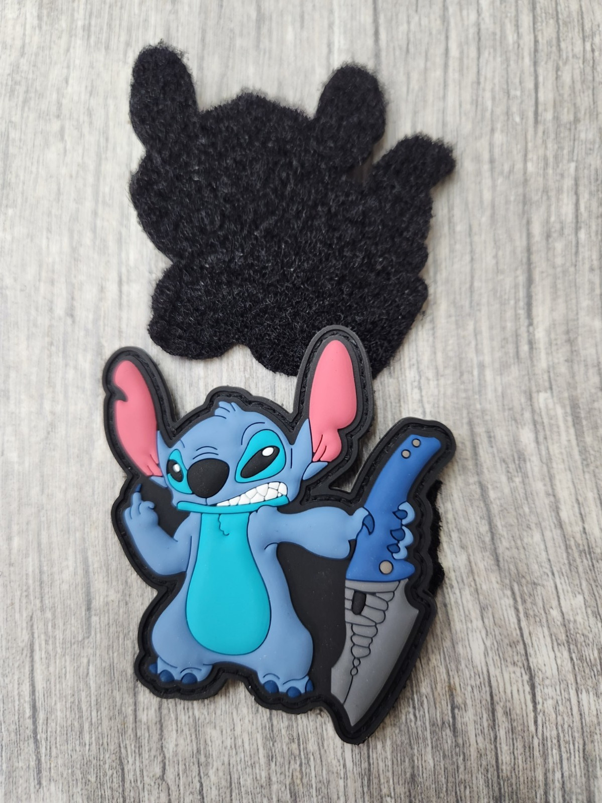 Microtech Knife Patches Mickey Lilo Stitch Vader Yoda Lola Bunny Pikachu Boba